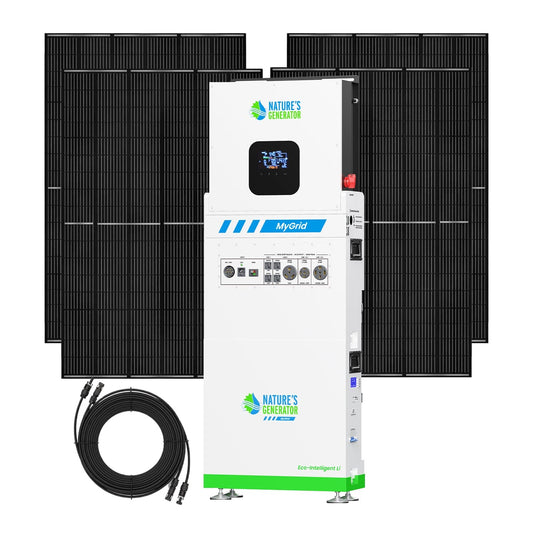 MyGrid 10K Solar Generator for Home